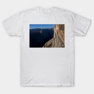 Alex Honnold Thank God Ledge Half Dome Solo Painting T-Shirt